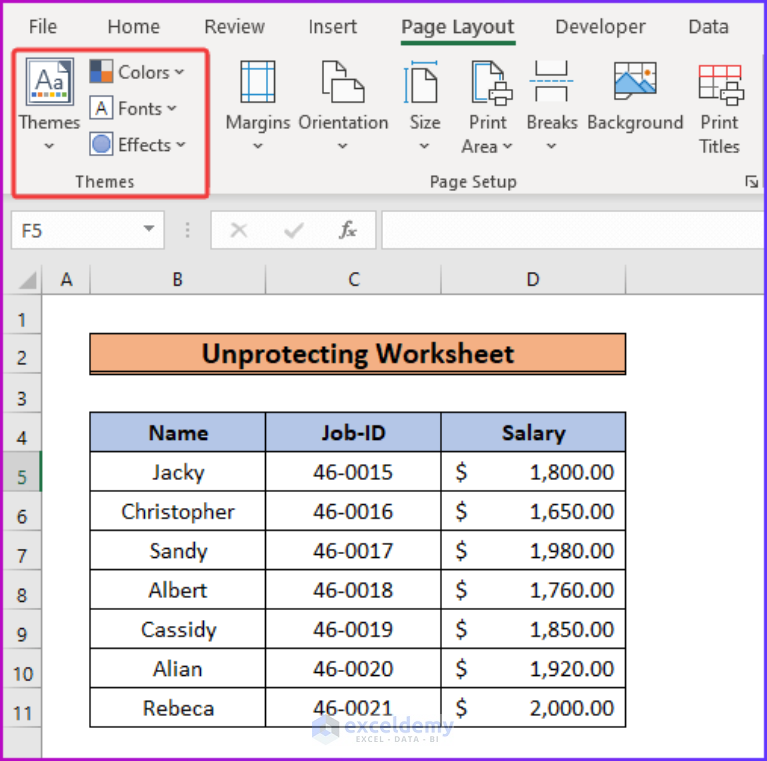 [Solved!] Excel Page Layout Being Greyed Out (4 Quick Fixes)