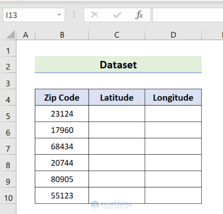 how-to-use-excel-to-convert-zip-codes-to-latitude-and-longitude