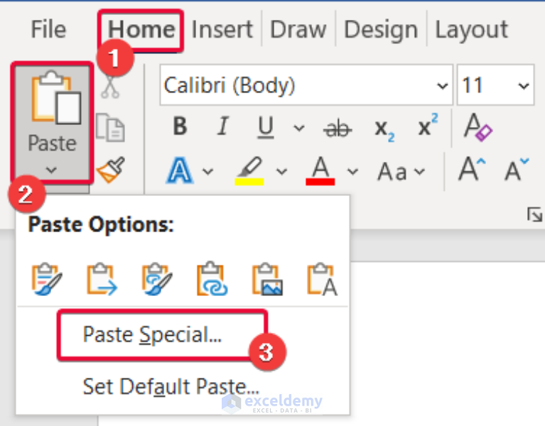 How To Add Drop Down List In Word From Excel 2 Easy Ways   Drop Down List In Word From Excel 2 767x600 