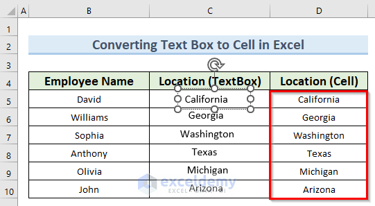 how-to-convert-text-box-to-cell-in-excel-with-easy-steps