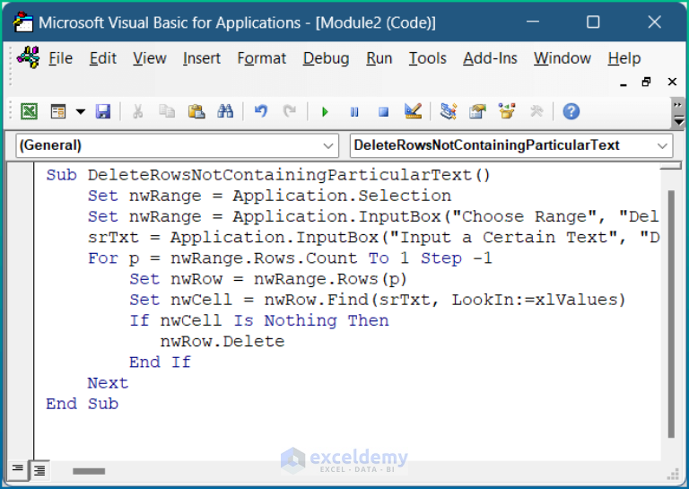 how-to-delete-all-rows-not-containing-certain-text-in-excel