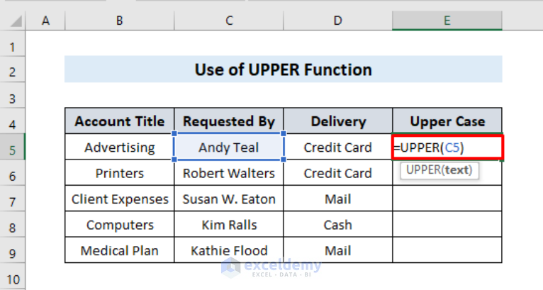 How To Change Font In Excel To All Caps 6 Simple Ways 