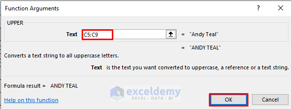 how-to-change-font-in-excel-to-all-caps-6-simple-ways