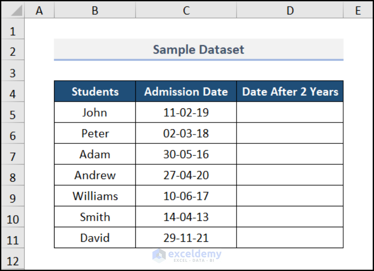 how-to-add-2-years-to-a-date-in-excel-3-easy-methods