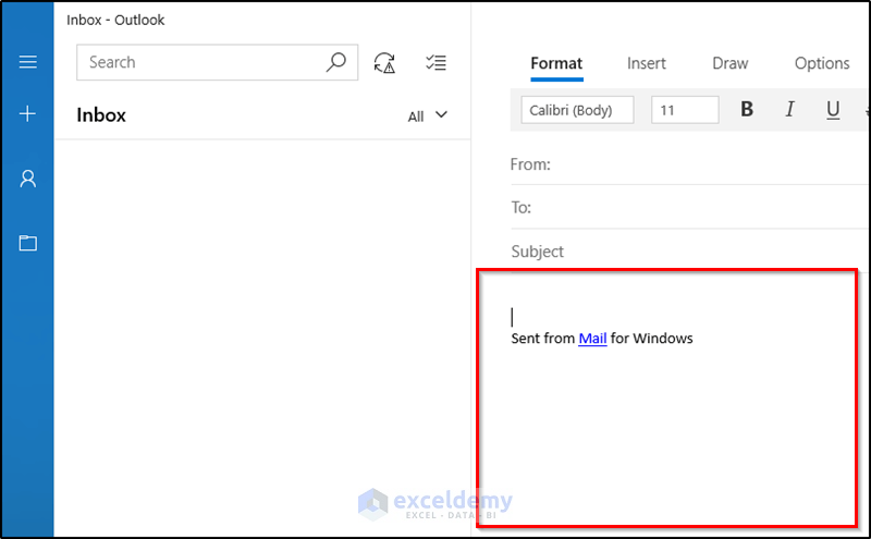 How To Show Picture In Outlook Email As Attachment Design Talk