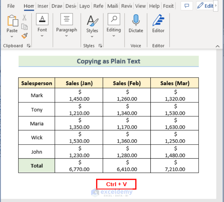 how-to-copy-excel-sheet-into-word-4-simple-methods