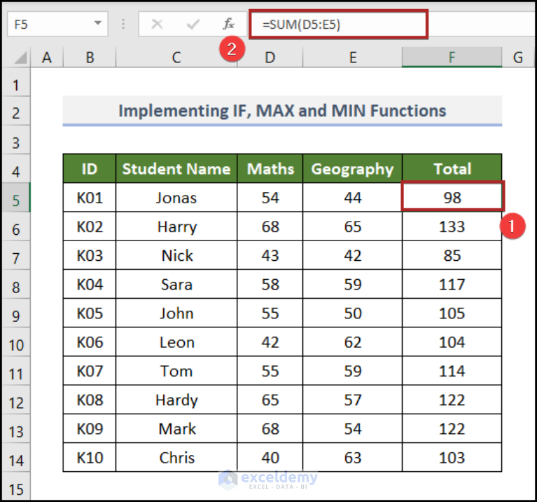 How to Create a Conditional Formula in Excel (5 Easy Ways)