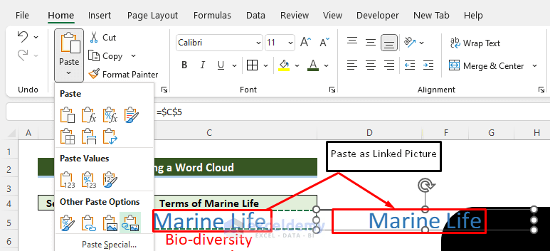 how-to-create-a-word-cloud-in-excel-2-easy-ways-exceldemy