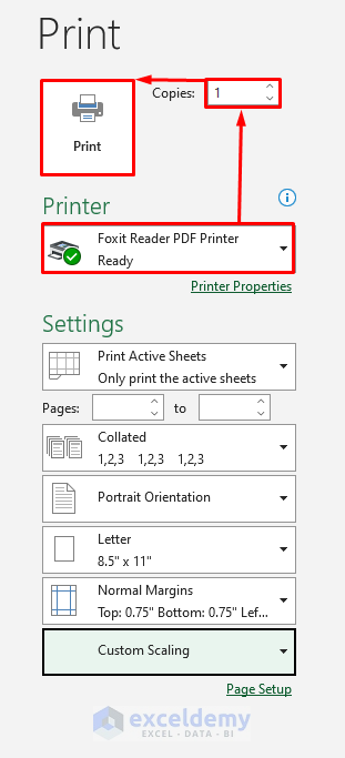 How To Increase Font Size For Printing In Excel 2 Suitable Ways 