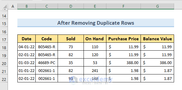 how-to-remove-rows-containing-identical-transactions-in-excel