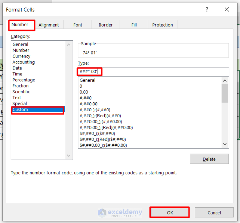 How To Write Latitude And Longitude In Excel (2 Easy Ways)