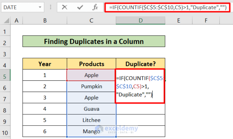 How To Use IF And COUNTIF Functions Together In Excel