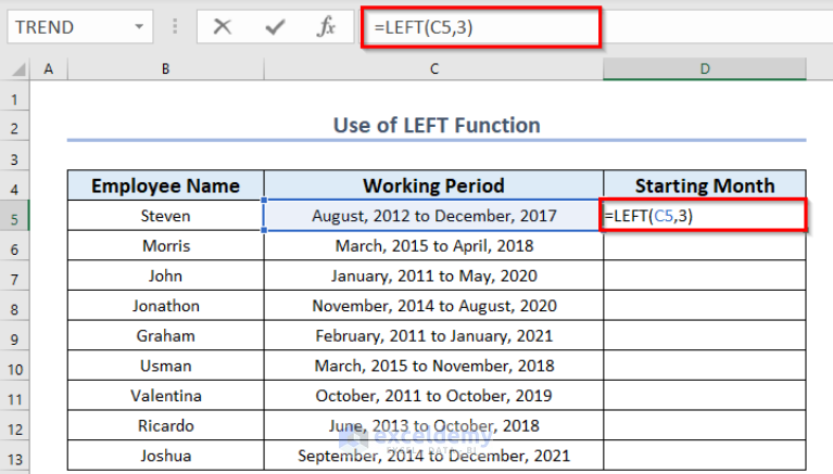 how-to-truncate-text-from-left-in-excel-5-suitable-ways