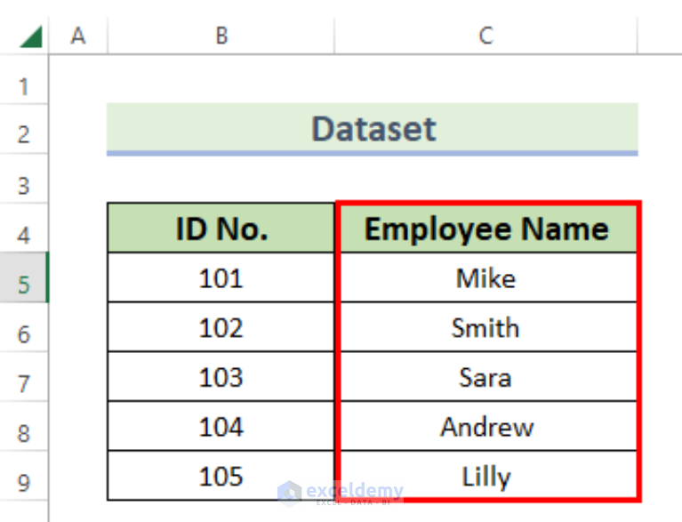 How To Create Data Dictionary In Excel With Easy Steps 7982