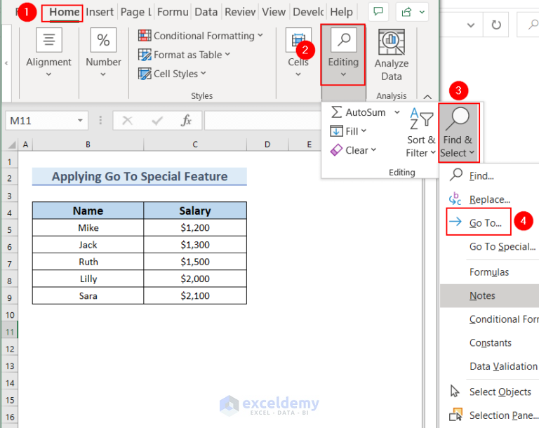 How to Navigate Between Sheets in Excel (8 Easy Methods)