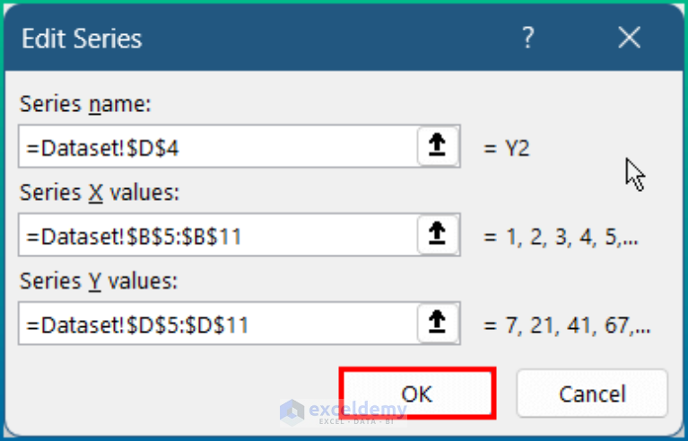 How To Find Intersection Of Two Curves In Excel With Easy Steps 2716