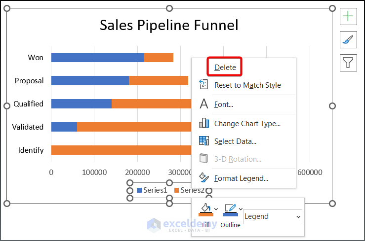 How to Create a Sales Pipeline Funnel in Excel (with Easy Steps)