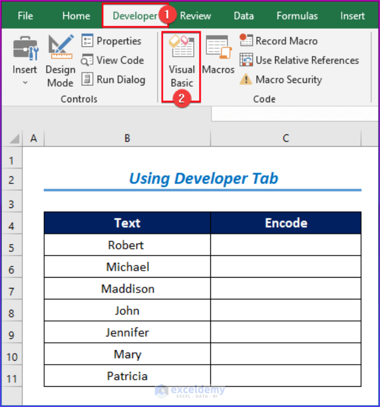 how-to-encode-data-in-excel-with-easy-steps-exceldemy