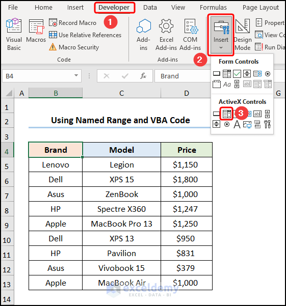 how-to-use-vba-to-populate-combobox-list-from-range-in-excel