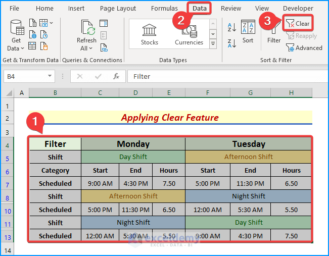  How To Remove Advanced Filter In Excel 5 Effective Ways 