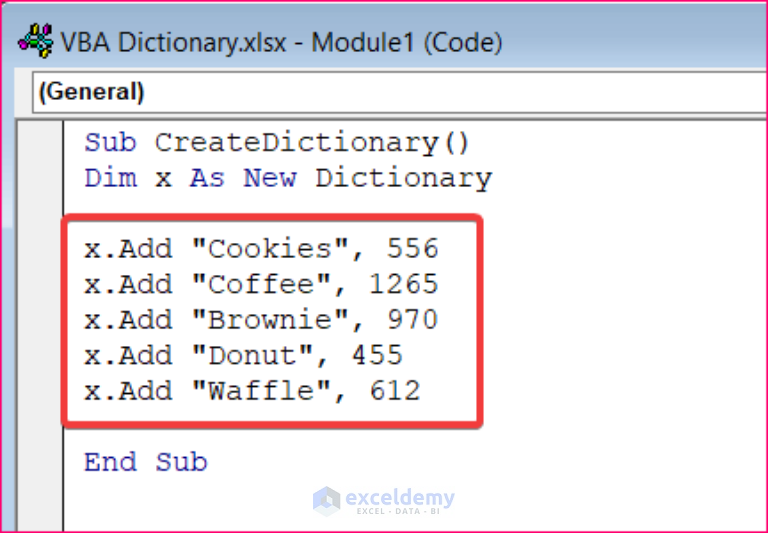 how-to-use-vba-dictionary-in-excel-6-practical-examples