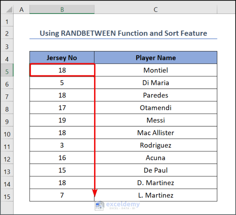 how-to-randomize-list-of-names-in-excel-8-easy-methods