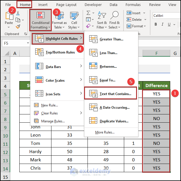 How To Calculate Delta Between Two Numbers In Excel