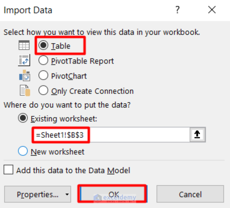 How to Create Excel Data Connection to Another Excel File