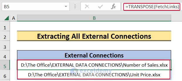 how-to-find-external-data-connections-in-excel-5-quick-tricks