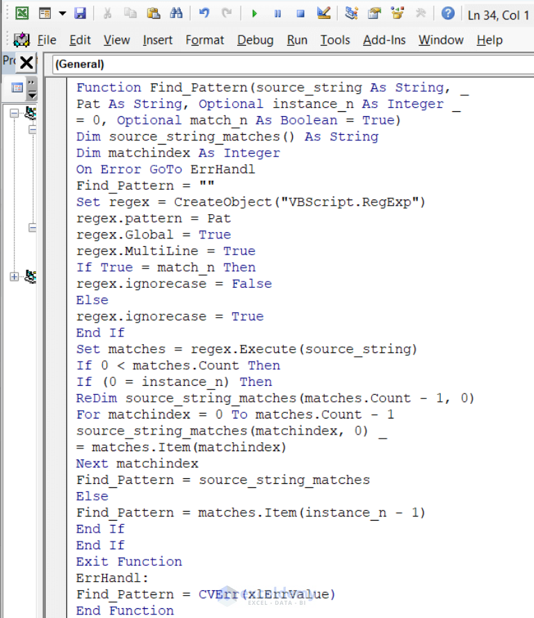 How To Find RegEx Patterns In Excel 2 Suitable Methods 