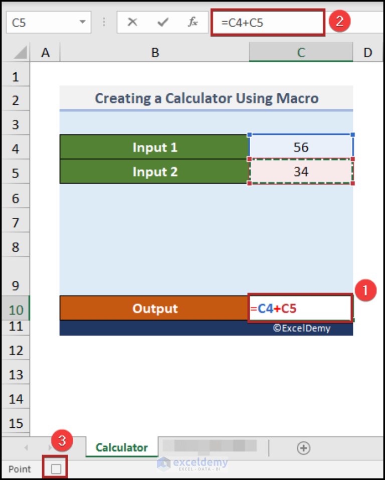 how-to-create-a-calculator-using-macros-in-excel-with-easy-steps