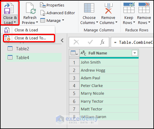 How To Join Names In Excel 7 Quick Methods Exceldemy 5384