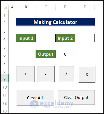 Create Online Calculators with Excel - SpreadsheetConverter