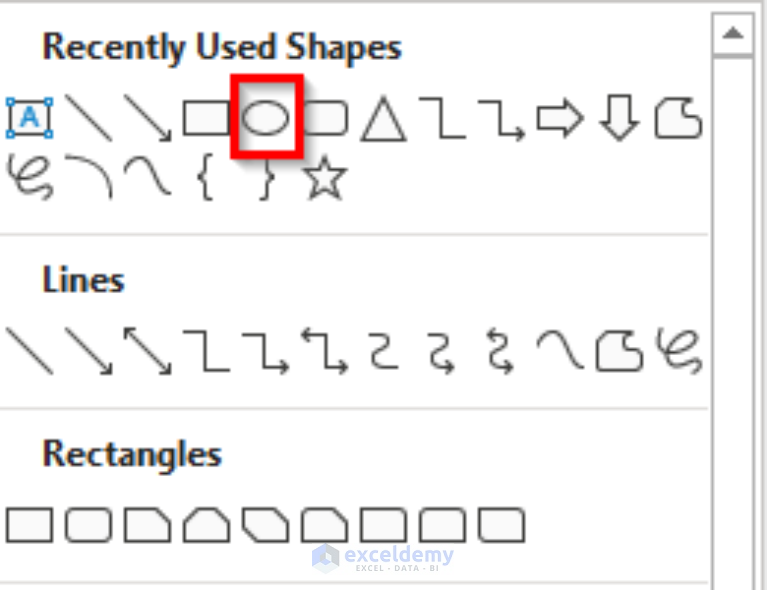 how-to-put-a-circle-around-a-number-in-excel-4-quick-tricks