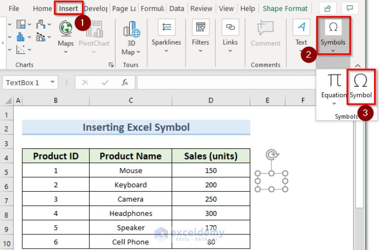 How To Put A Circle Around A Number In Excel 4 Quick Tricks 