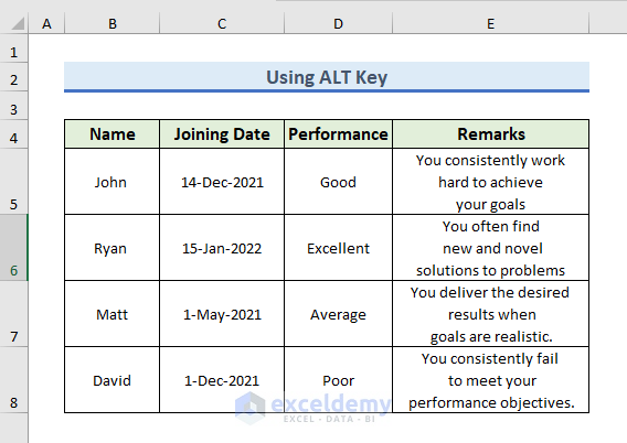 how-to-write-a-paragraph-in-excel-cell-5-easy-ways-exceldemy