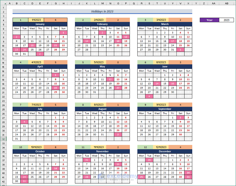 how-to-create-an-event-calendar-in-excel-with-easy-steps