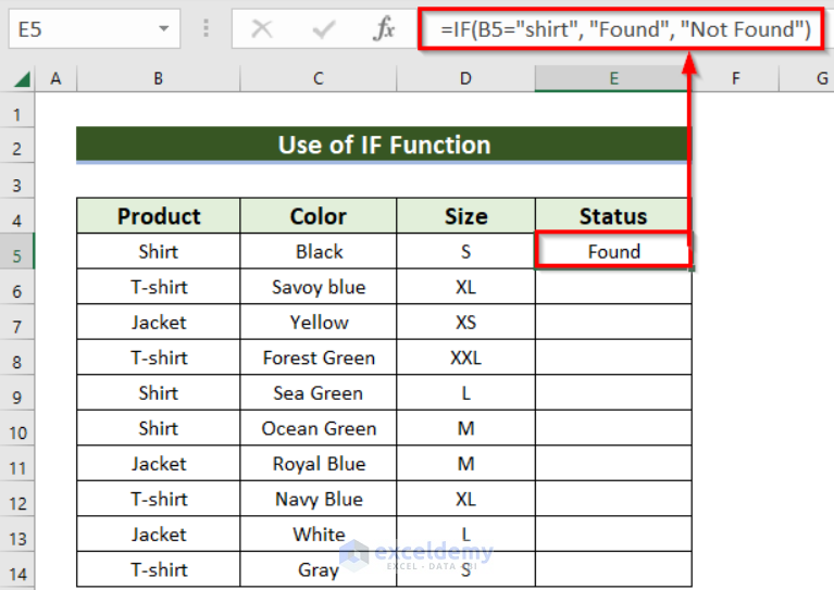 how-to-use-if-then-statements-with-text-in-excel-7-examples