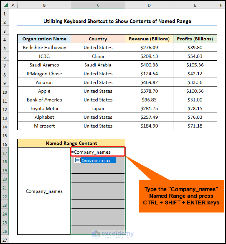 how-to-display-named-range-contents-in-excel-4-quick-ways