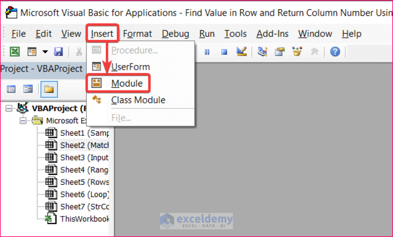 find-value-in-row-and-return-column-number-using-vba-in-excel