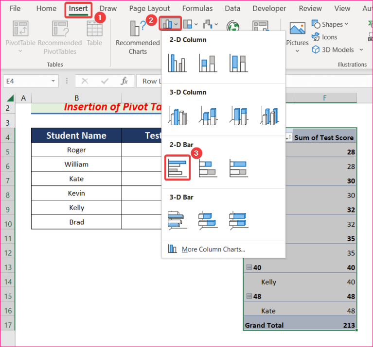 How to Sort Bar Chart in Descending Order in Excel (4 Easy Ways)