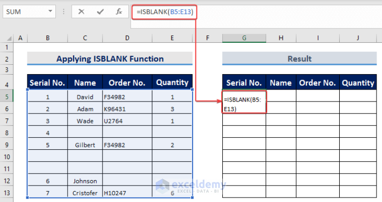 how-to-use-isblank-function-in-excel-for-multiple-cells