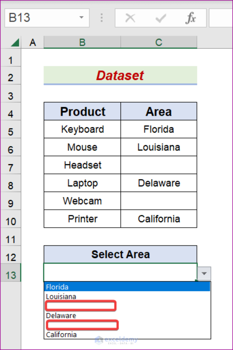 fixed-drop-down-list-ignore-blank-not-working-in-excel