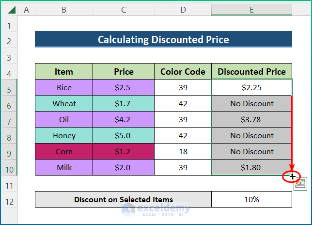 Excel If Statement Based On Cell Fill Color