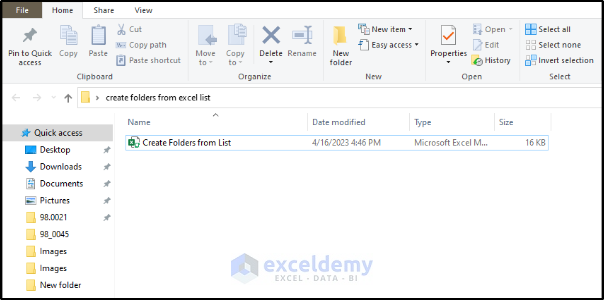 create-folder-structure-from-an-excel-list-of-names-with-permissions