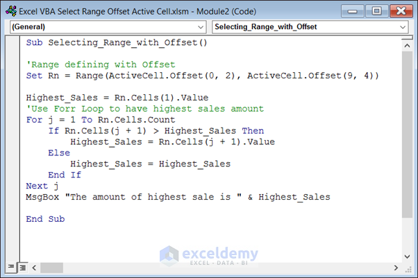 excel-vba-select-range-with-offset-based-on-active-cell