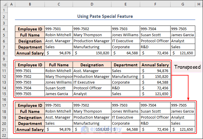 how-to-swap-columns-and-rows-in-excel-9-easy-ways