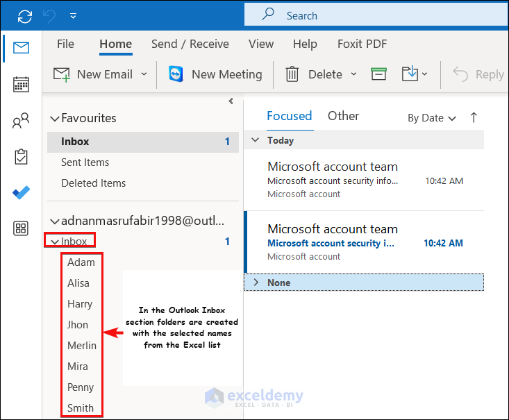 Create Outlook Folders From Excel List Step by Step Guide 