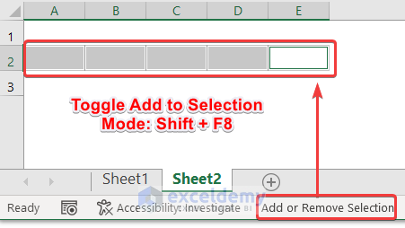 Keyboard Shortcut to Toggle Add to Selection Mode