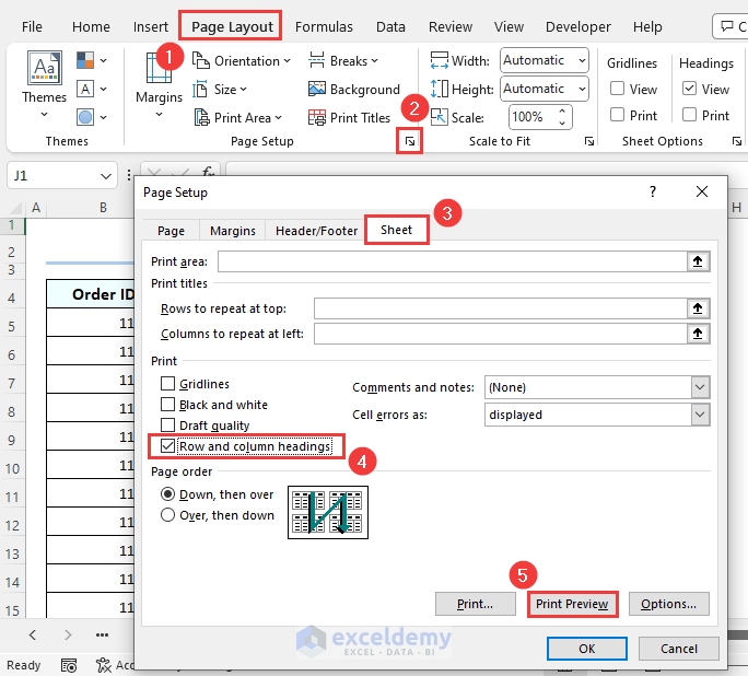 How To Setup Page In Excel 9 Useful Setups ExcelDemy